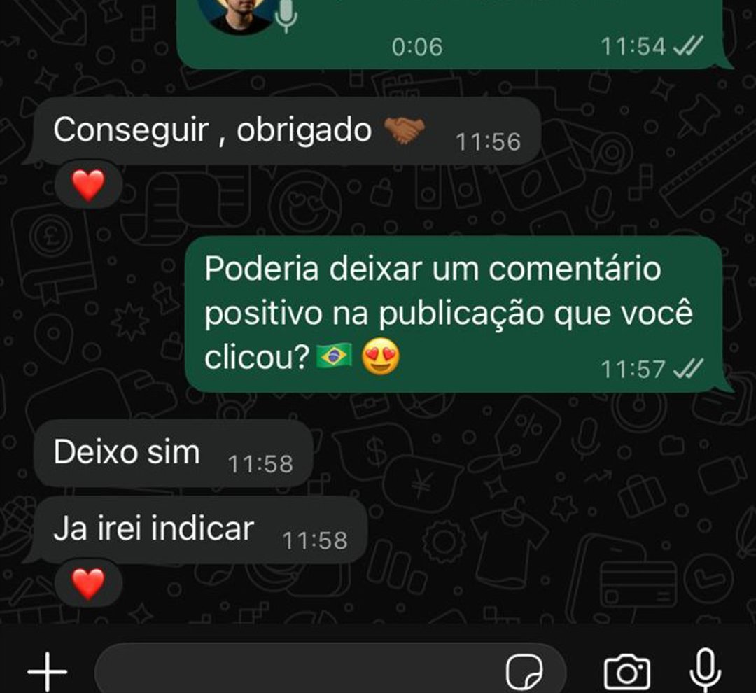 Depoimento de cliente